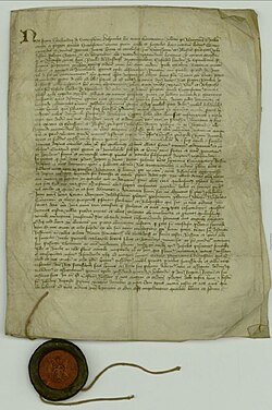 Подтверждение Мельнского мира между Орденом и Польшей 8 декабря 1423 года