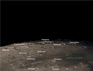 <span class="mw-page-title-main">Robinson (crater)</span> Feature on the moon