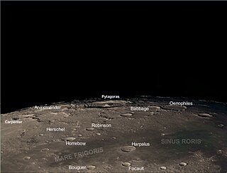 <span class="mw-page-title-main">Pythagoras (crater)</span> Crater on the Moon