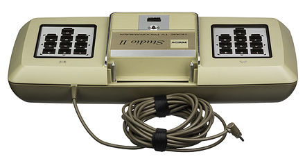 Like the Atari 5200, the RCA Studio II uses one cable to carry both video and power for the console.