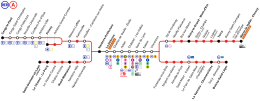 RER lijn A Parijs plan.svg