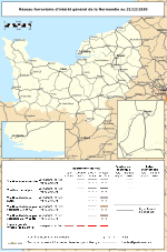 Thumbnail for File:Railway map of France - NOR - 1930 - fr - small.svg