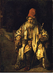 Rembrandt Oil study of an old man with a red hat.jpg