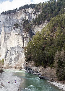 Rheinschlucht zwischen Valendas und Versam