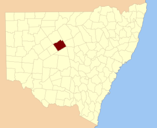 Robinson County Cadastral in New South Wales, Australia