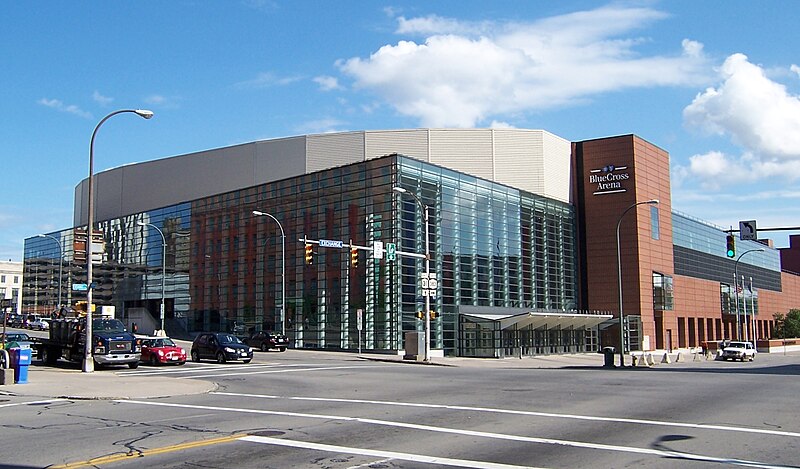 File:Rochester Blue Cross Arena - NW Exterior.jpg