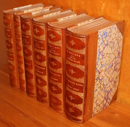 A Swedish translation of Jean-Christophe, 10 parts in 6 volumes