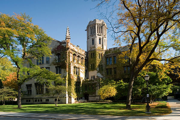 Julius Rosenwald Hall at the University of Chicago