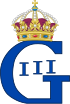 Monogramme royal du roi Gustave III de Suède.svg