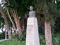 Monumento a Rubén Darío en el Parque de Málaga, en la ciudad homónima