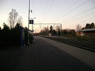 <span class="mw-page-title-main">Ryttylä railway station</span> Railway station in Hausjärvi, Finland
