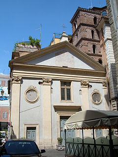 San Salvatore alle Coppelle Church in Rome, Italy