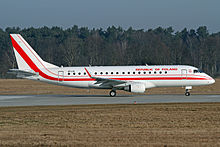 An Embraer E175 operated for the Government of Poland. SP-LIH (8534407511).jpg