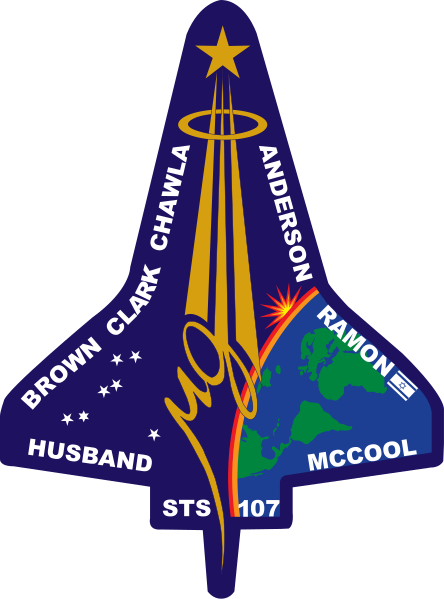 ملف:STS-107 Flight Insignia.svg