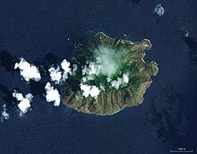 Zdjęcie satelitarne wyspy.
