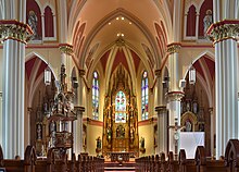 Interior Saint John the Baptist Church (Glandorf, Ohio) - nave.jpg