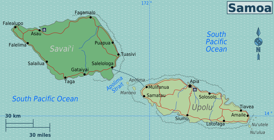 Áreas protegidas de Samoa