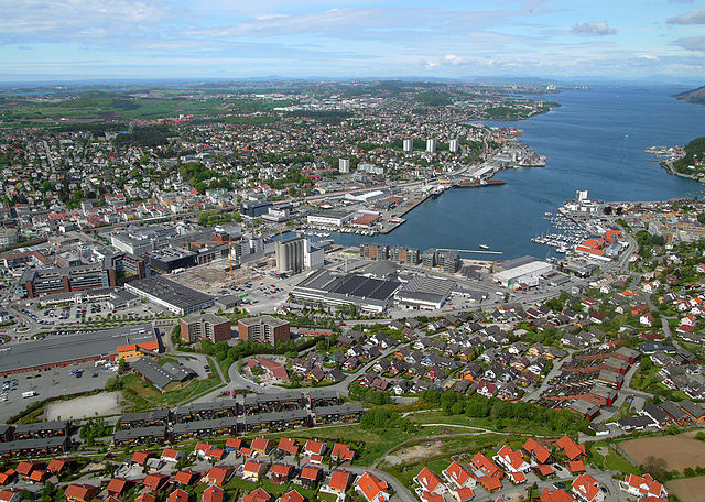 View of the city in 2008