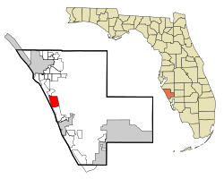 Locație în județul Sarasota și statul Florida