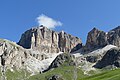 Sass Pordoi, a mountain ins South Tyrol