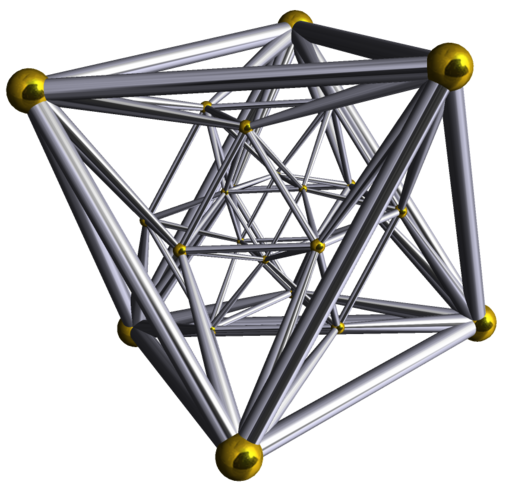 Schlegel wireframe 24-cell