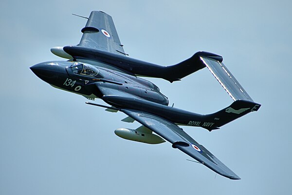 Sea Vixen, an example of the FAW.2 used by 766 NAS