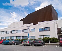Alvar Aallon suunnittelema teatteritalo.