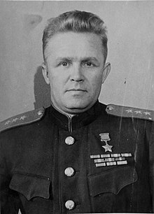 Командир группы С.И. Руденко