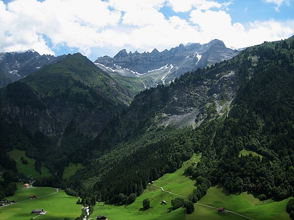 Sernftal valley