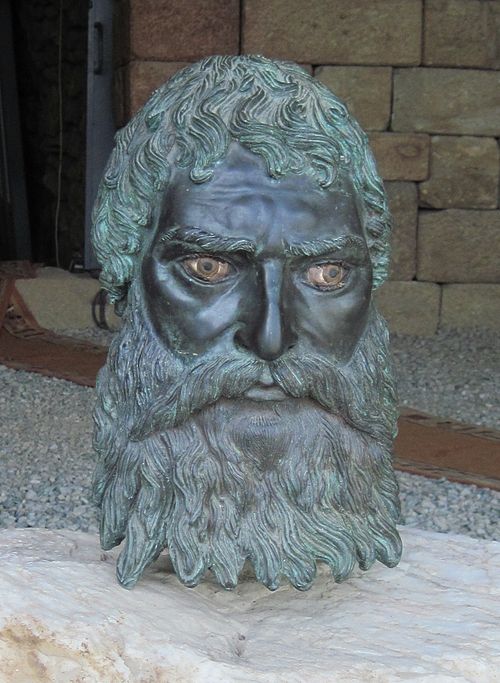 Bronze head of Seuthes III from his tomb