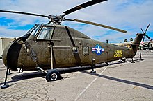 A Sikorsky H-34 helicopter at Battlefield Vegas Sikorky s-58 CH-34C Choctaw Battlefield Vegas (17338076302).jpg