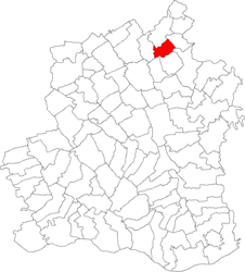 Umístění v Teleorman County