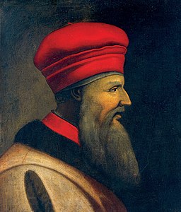 Skanderbeg (1405–1468), who led the Albanian resistance against the Ottoman Empire