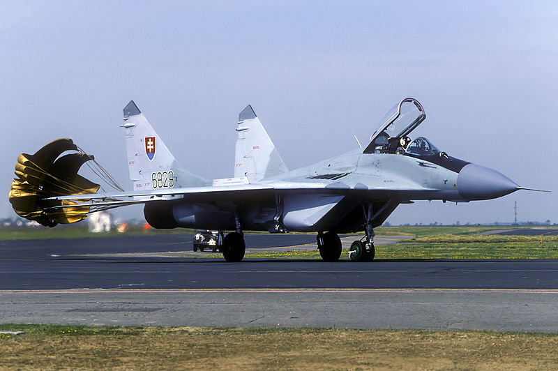 File:Slovak Air Force Mikoyan-Gurevich MiG-29A (9-12A) Lofting-1.jpg