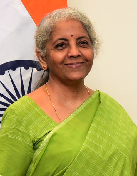 Image: Smt. Nirmala Sitharaman Hon'ble Finance Minister of India