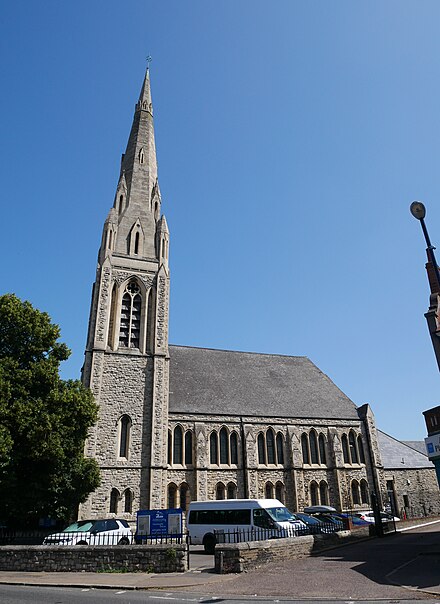 The Church of Saint Andrew in Brockley, built in 1882 and now Grade II listed