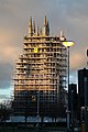 St Peter's Church, Brighton, undergoing maintenance work in January 2015