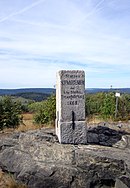 Triangulationssäule nach der Sanierung