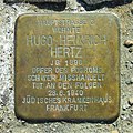Stolperstein in Bad Rappenau für Hugo Heinrich Hertz (1. April 2019)