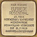 Stolperstein für Elfriede Rosenthal (Hohen Neuendorf).jpg