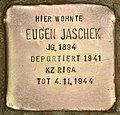 Stolperstein für Eugen Jaschek (Bad Schwartau).jpg