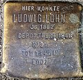 Stolperstein für Ludwig Lohn (Alteburger Straße 11)
