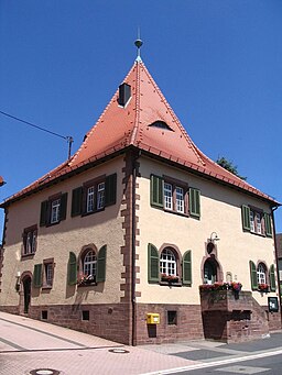 Straubenhardt Langenalb Rathaus 2006 07 02