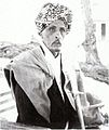Sultanul somalez Mohamoud Ali Shire al sultanului din Warsangali purtând un turban, 1905.