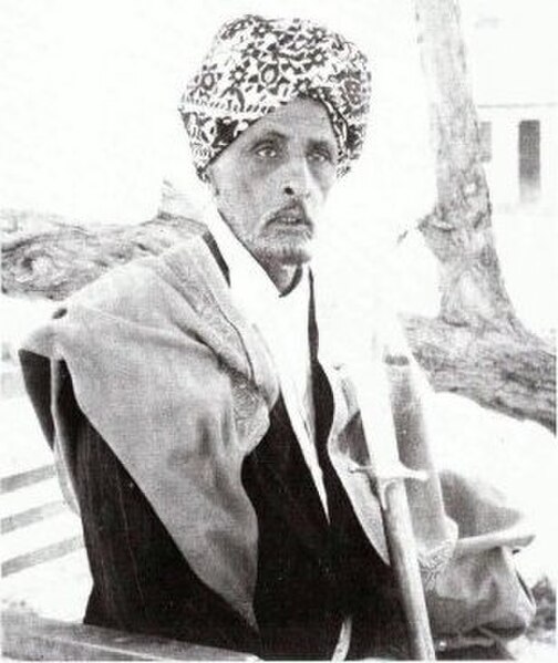 Mohamoud Ali Shire Sultan of the Warsangali clan