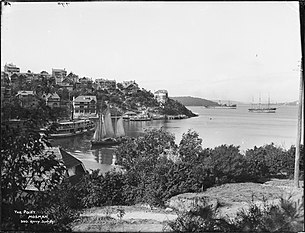 Sydney ferry KOREE in Mosman Bay 1902 to 1917.jpg