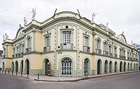 Teatro Municipal Guillermo Valencia, Popayán Exterior NE view