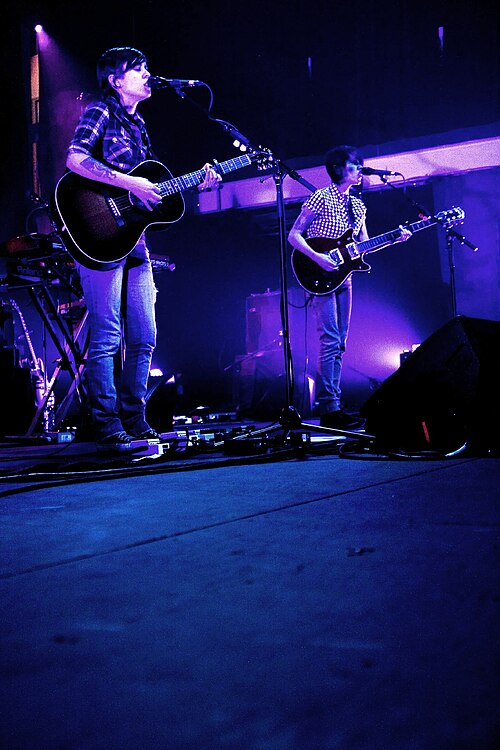 Tegan and Sara at Terminal 5, New York City, October 6, 2008