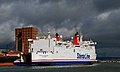 Stena Caledonia departing Belfast