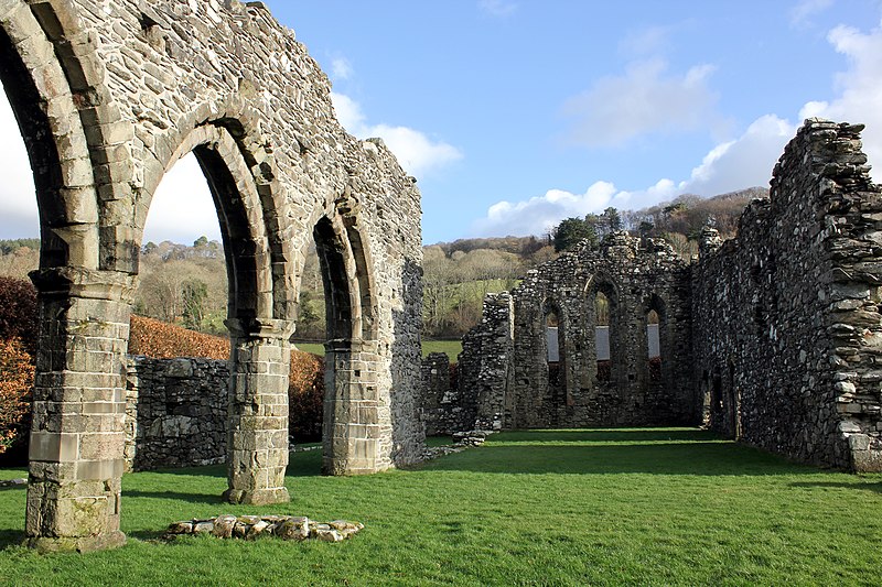File:The Ruins of Cymer Abbey - geograph.org.uk - 3795241.jpg
